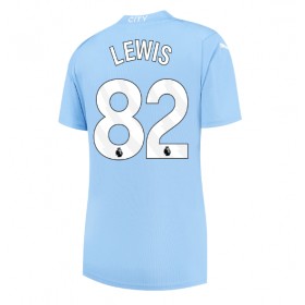 Manchester City Rico Lewis #82 Hemmakläder Dam 2023-24 Kortärmad